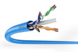 EAN 4016032441885 - Digitus DK-1614-A-VH-5 cable de red Azul Cat6a U/UTP (UTP) Alrededor imagen 4