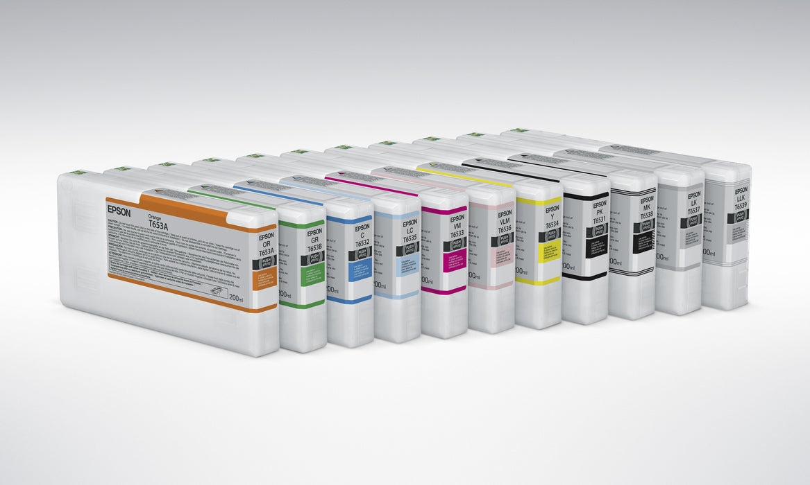 EAN 0010343877658 - Epson T6535 Light Cyan Ink Cartridge (200ml) cartucho de tinta 1 pieza(s) Original imagen 2
