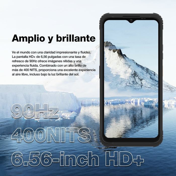 EAN 6934663606450 - AGM H Max 16,7 cm (6.56") SIM doble Android 14 4G USB Tipo C 4 GB 256 GB 10000 mAh Negro imagen 8