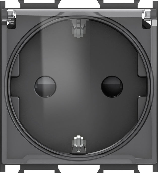 EAN 3831006929593 - TEM VM11BT-U toma de corriente Schuko Negro, Transparente imagen 1