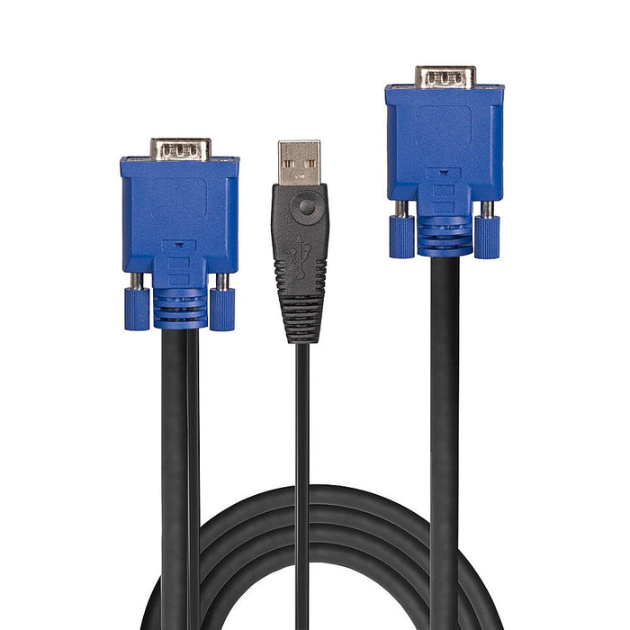 EAN 4002888321853 - Lindy 32185 cable para video, teclado y ratón (kvm) Negro 1 m imagen 2