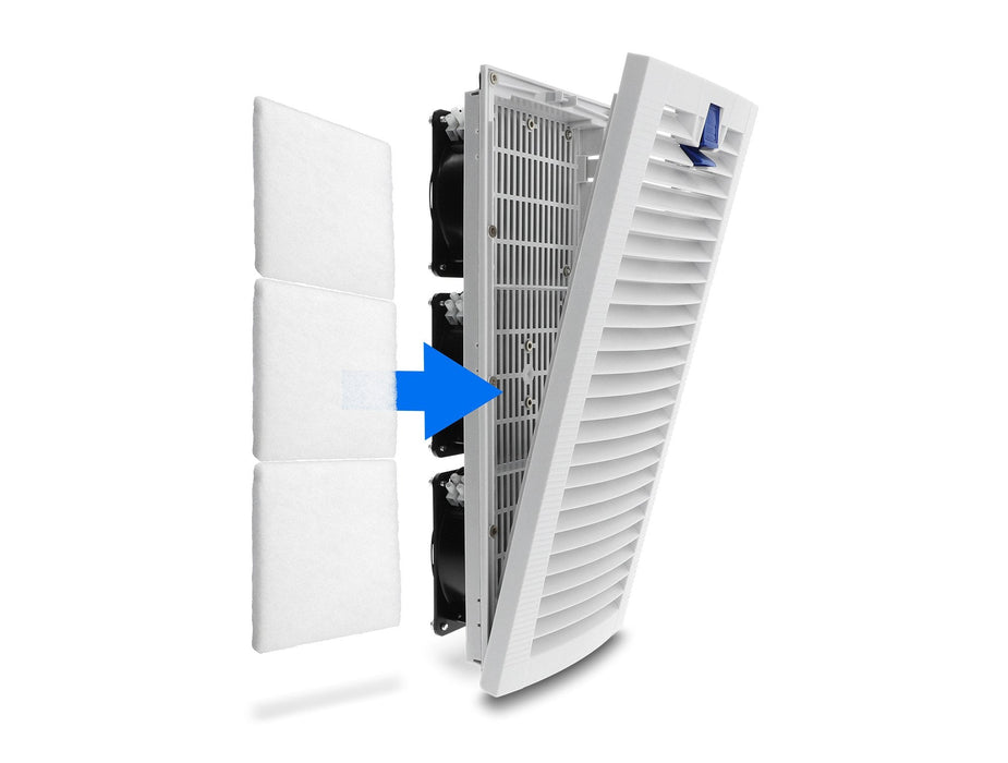 Delock 3 Ventilador Axial 230 V Ac Con Filter 418 X 180 X 84 Mm