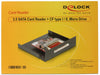 EAN 4043619916351 - DeLOCK SATA Card Reader lector de tarjeta Negro imagen 3