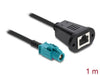 EAN 4043619907007 - DeLOCK 90700 cable coaxial 1 m HSD Z RJ-45 Negro, Azul imagen 2