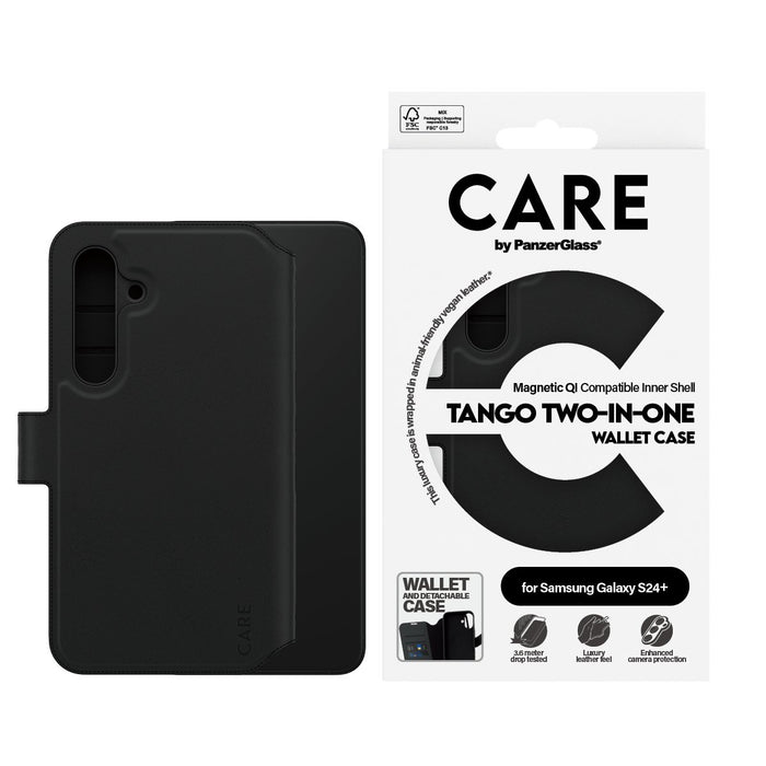 EAN 5715685012334 - PanzerGlass CARE™ by ® Tango 2-in-1 Wallet Case w. Qi Compatible Samsung Galaxy S24+ funda para teléfono  imagen 2