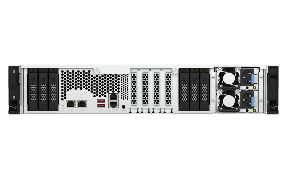 EAN 4711103084694 - QNAP TS-H3077AFU-R7-64G servidor de almacenamiento NAS Bastidor (2U) AMD Ryzen™ 5 64 GB DDR5 0 TB QuTS he imagen 10
