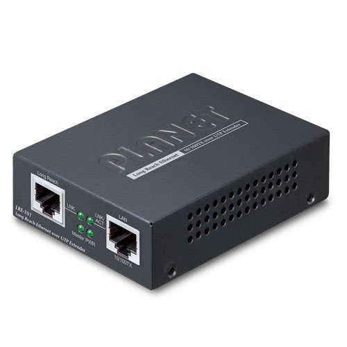 EAN 4711605286749 - PLANET LRE-101 ampliador de red Transmisor y receptor de red Negro 10, 300 Mbit/s imagen 1