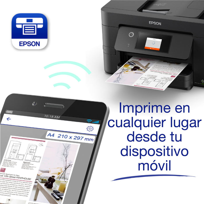 EAN 8715946679792 - Epson WorkForce Pro WF‑3825DWF Inyección de tinta A4 4800 x 2400 DPI 21 ppm Wifi imagen 9