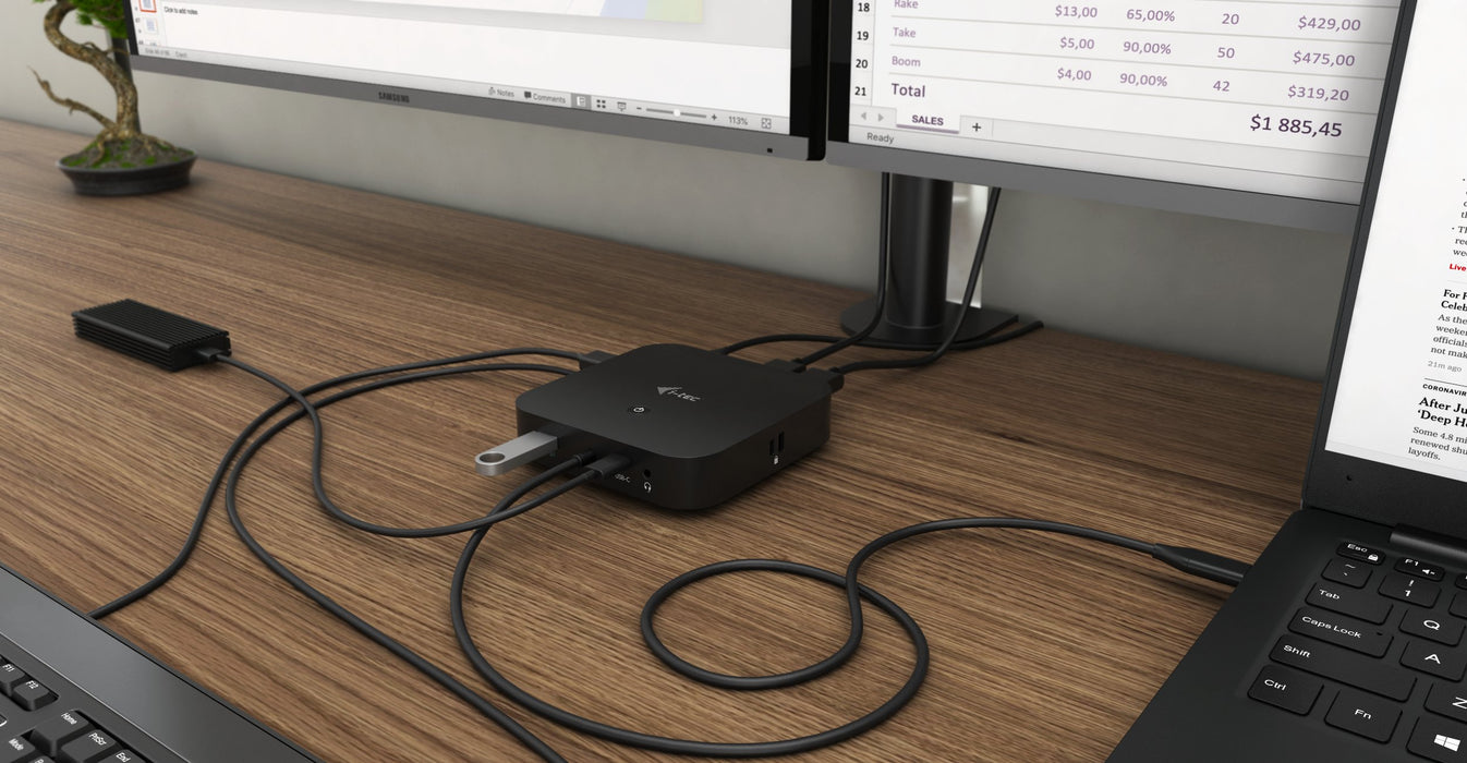 EAN 8595611704772 - i-tec C31HDMIDPDOCKPD65 base para portátil y replicador de puertos Alámbrico USB 3.2 Gen 1 (3.1 Gen 1) Ty imagen 11