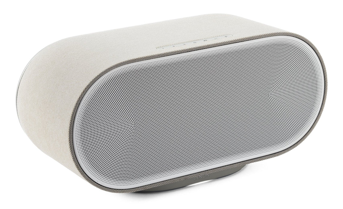 Denon Home 600 Silver Altavoz Inteligente Inalámbrico Con Tecnología Heos Y Sonido Dolby Atmos.