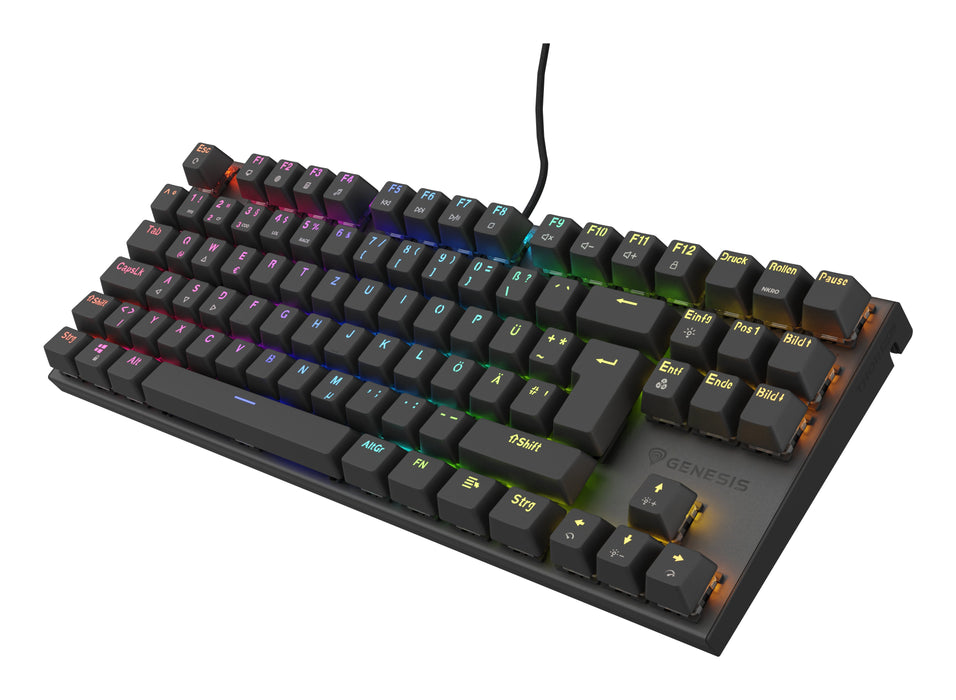 EAN 5901969444575 - GENESIS Thor 303 TKL teclado Juego USB QWERTZ Alemán Negro imagen 3