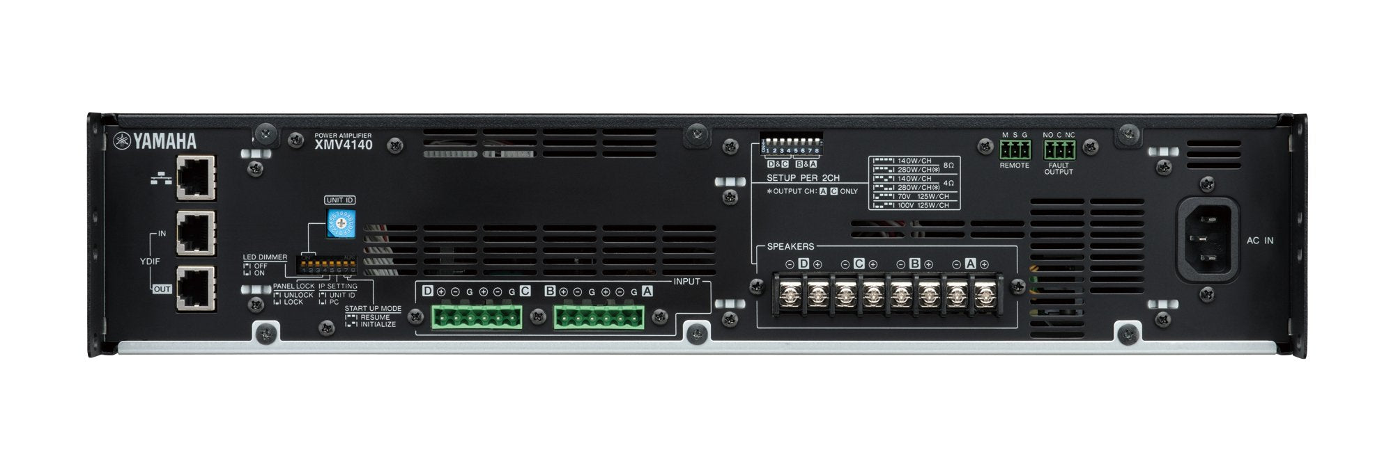 Xmv4140 E Xmv Series Power Amcons Xmv Series Power Amplifiers