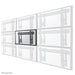 EAN 8717371444419 - Neomounts LED-VW1000BLACK soporte para pantalla de señalización 190,5 cm (75") Negro imagen 1