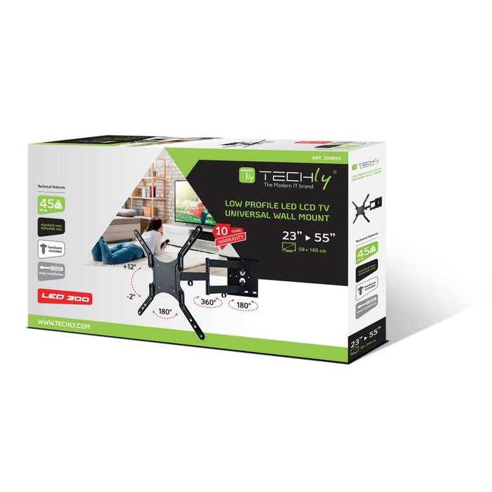EAN 8057685308893 - Techly ICA-PLB 136M soporte para TV 139,7 cm (55") Negro imagen 2