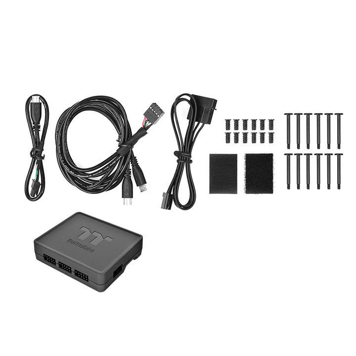EAN 4713227521574 - Thermaltake Riing Quad 12 RGB Carcasa del ordenador Ventilador 12 cm Negro imagen 4
