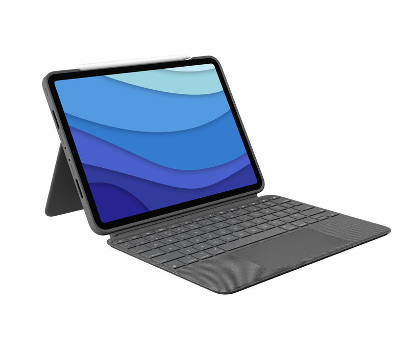 EAN 5099206095229 - Logitech 920-010142 teclado para móvil QWERTZ Alemán Smart Connector Gris imagen 2