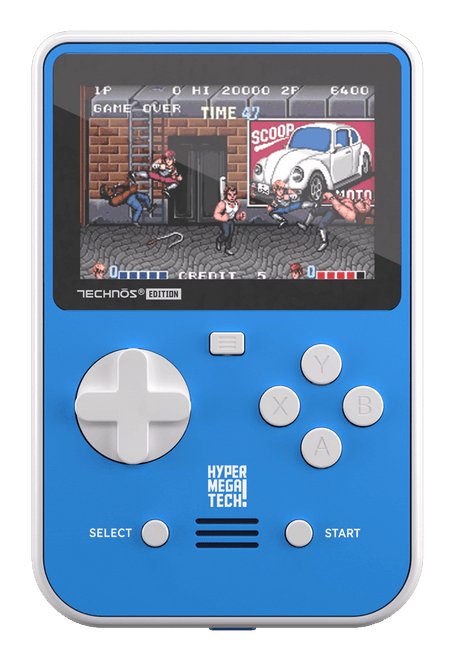 EAN 5060990240812 - Just for Games Super Pocket TECHNOS Edition videoconsola portátil 7,11 cm (2.8") Azul, Blanco imagen 1