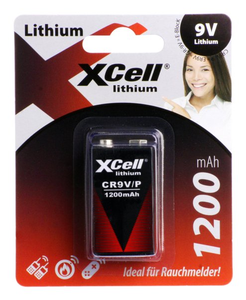 EAN 4042883384828 - XCell 138482 pila doméstica Batería recargable 9V Litio imagen 2
