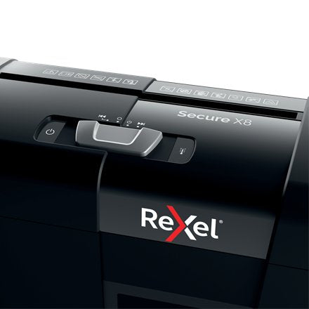 EAN 5028252615273 - Rexel Secure X8 triturador de papel Corte cruzado 68 dB Negro imagen 6