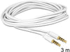 EAN 4043619834426 - DeLOCK 3.5mm - 3.5mm, 3m cable de audio 3,5mm Blanco imagen 2
