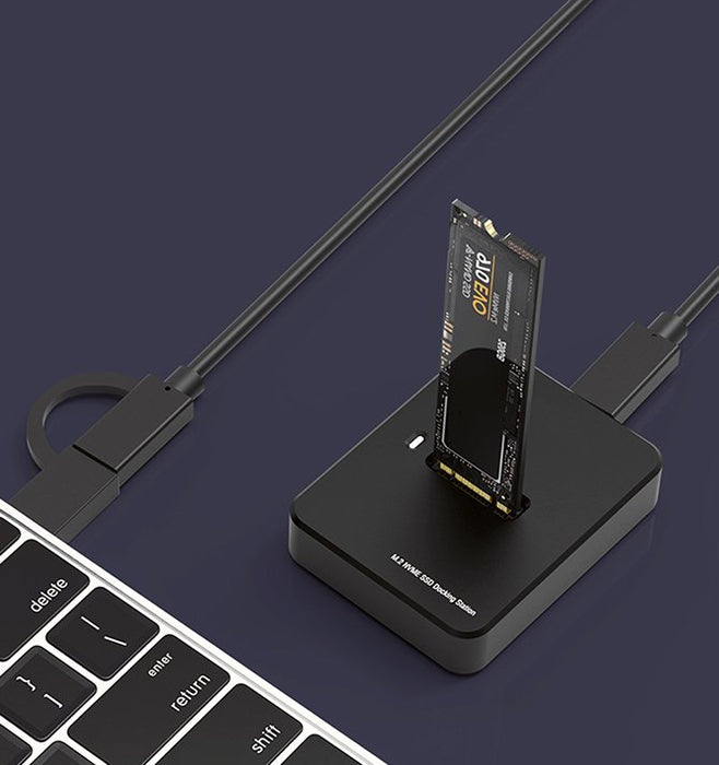 EAN 8716309127028 - Gembird DD-U3M2 base de conexión para disco duro USB 3.2 Gen 1 (3.1 Gen 1) Type-C Negro imagen 4