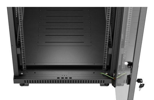 EAN 5901969446869 - Lanberg FF01-6032-12BL armario rack 32U Bastidor para instalación en suelo Negro imagen 9