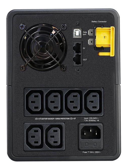 EAN 0731304410829 - APC BX1600MI sistema de alimentación ininterrumpida (UPS) Línea interactiva 1,6 kVA 900 W 6 salidas AC imagen 2