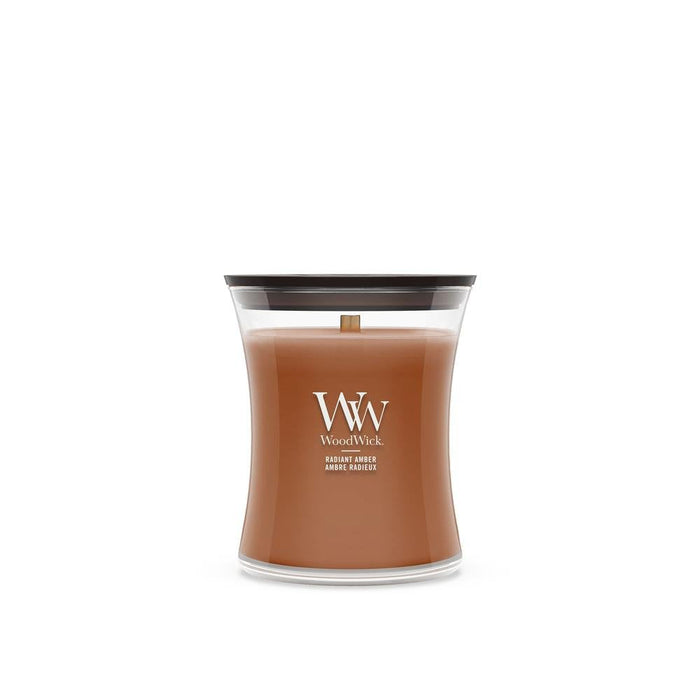 Woodwick Radiant Amber Vela Cilindro Ámbar Marrón 1 Pieza(S)