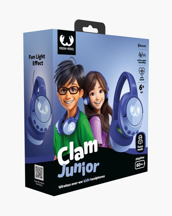 EAN 8720249809678 - Fresh 'n Rebel Clam Junior Auriculares Inalámbrico Diadema Llamadas/Música USB Tipo C Bluetooth Azul imagen 11