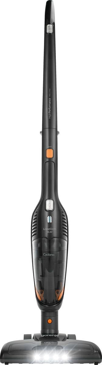 EAN 3838782029400 - Gorenje SVC144FBK Aspiradora escoba Batería Secar HEPA Sin bolsa 0,6 L Negro imagen 1