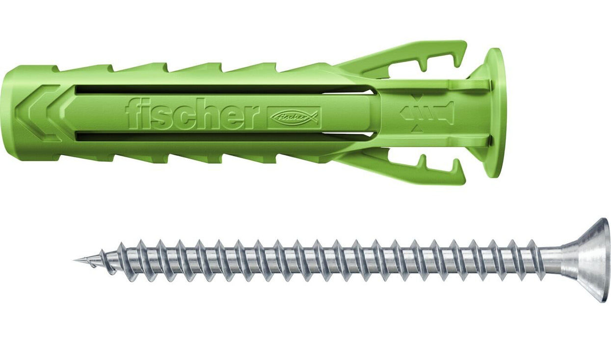 EAN 4048962481396 - Fischer 567813 tornillo de anclaje y taco 45 pieza(s) Juego de enchufes de pared y tornillos imagen 1