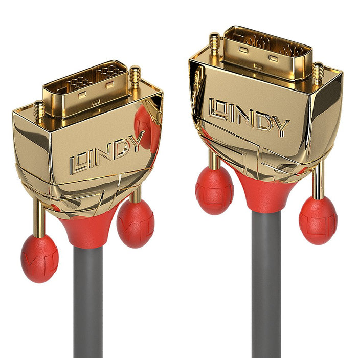 EAN 4002888362153 - Lindy 36215 cable DVI 10 m DVI-D Oro, Gris imagen 1