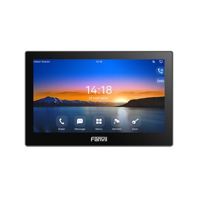EAN 6937295604450 - Fanvil I504W sistema de intercomunicación de video 17,8 cm (7") Negro imagen 1
