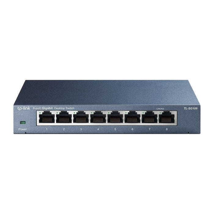 EAN 6935364098117 - TP-Link TL-SG108 No administrado Gigabit Ethernet (10/100/1000) Negro imagen 1