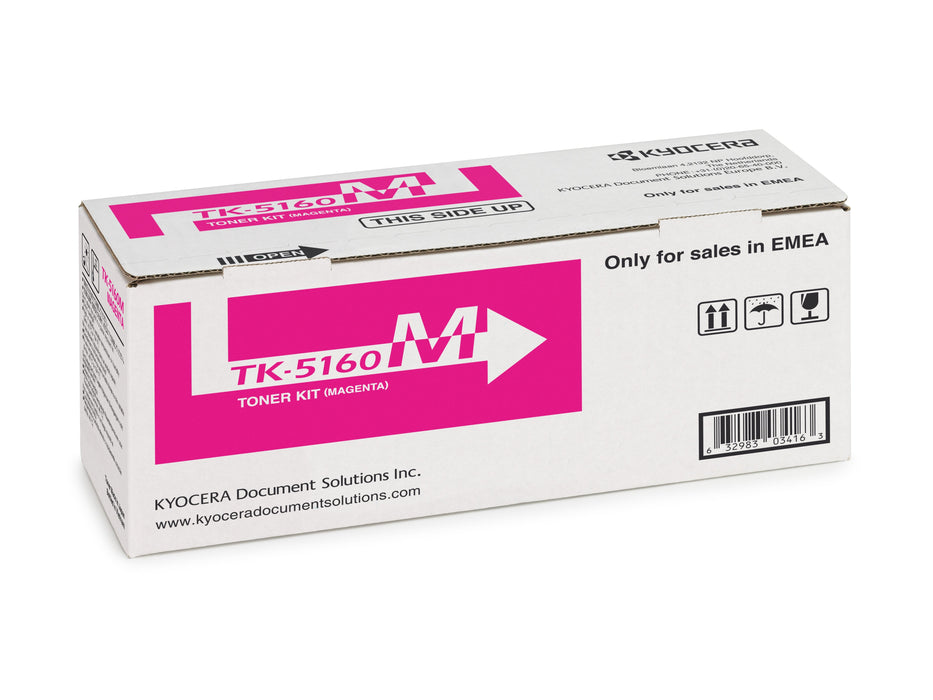 Toner Original Kyocera Tk 5160m,Magenta,Para Ecosys P7040cdn, P7040cdn/Kl3