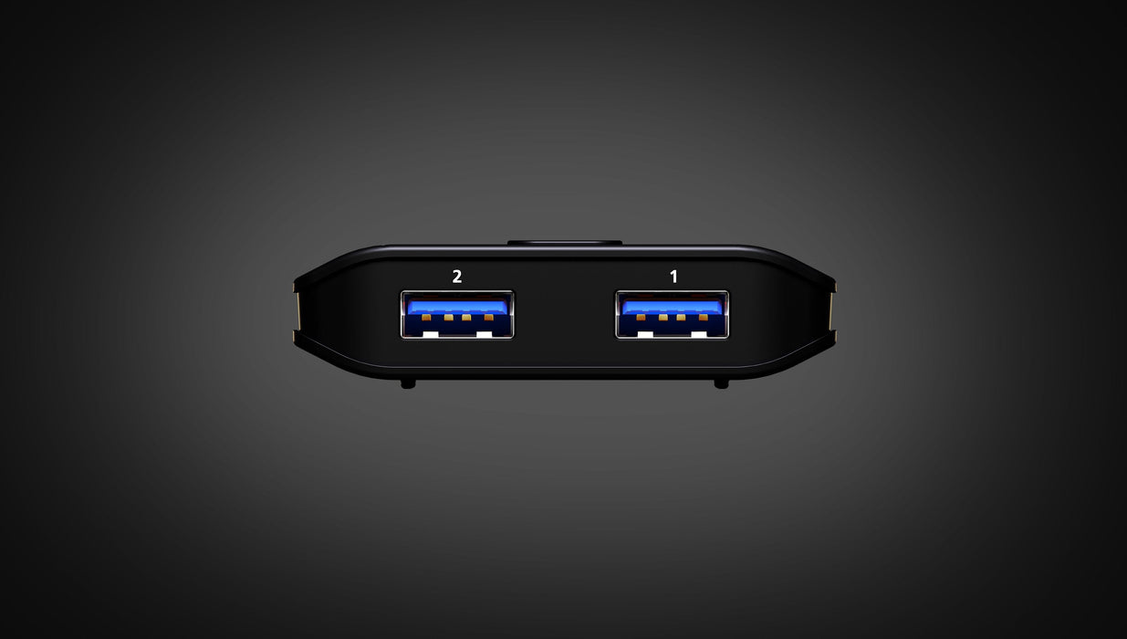 2 X 2-Port Usb 3.2 Gen 1  Peripheral Sharing Switch