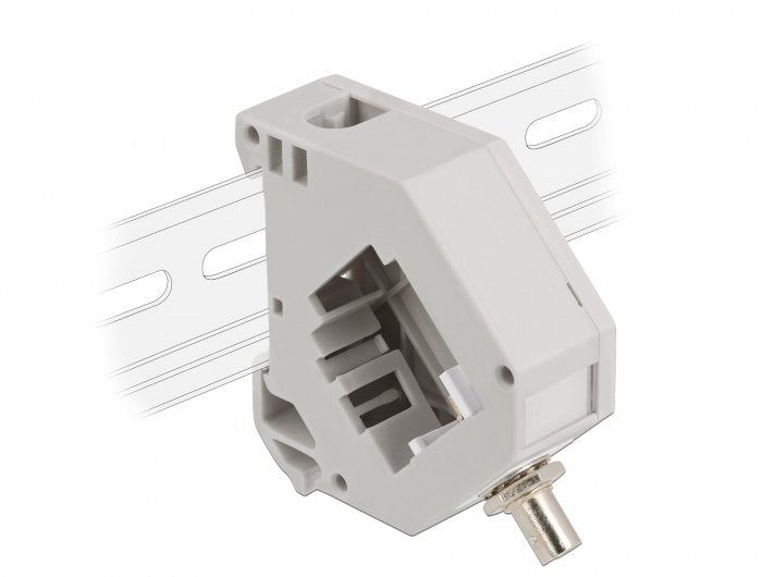 Delock Adaptador De Carril Din Con Keystone St Simplex Hembra A St Simplex Hembra Color