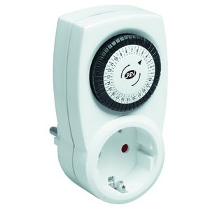 EAN 4006341669872 - REV Minuterie, minuterie 24h avec sécurité-enfants Blanco imagen 1