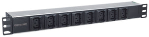 EAN 0766623163651 - Intellinet 163651 unidad de distribución de energía (PDU) 8 salidas AC 1U Negro, Plata imagen 2