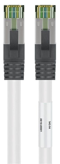 EAN 4040849551239 - Goobay 55123 cable de red Blanco 0,5 m Cat8.1 S/FTP (S-STP) imagen 3