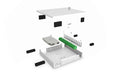 EAN 4016032466093 - Digitus DN-96800S-2 cabinete y armario para equipos de red imagen 4