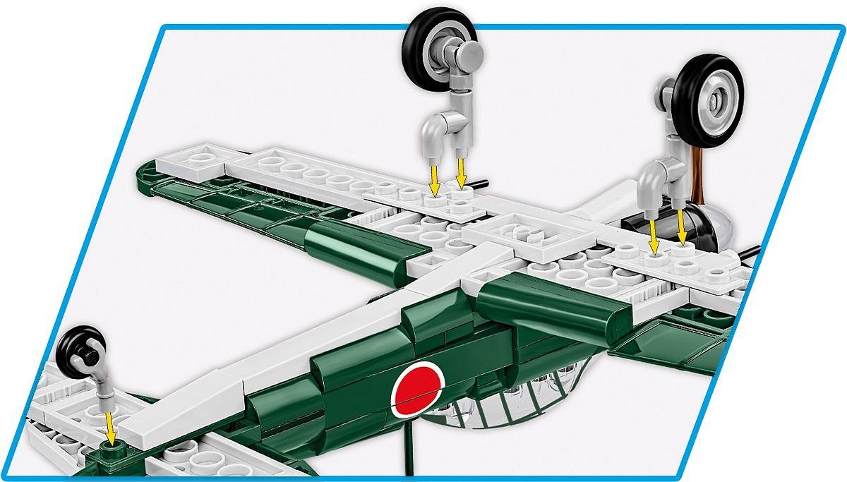 EAN 5902251058616 - COBI Mitsubishi A6M2 "Zero" imagen 5