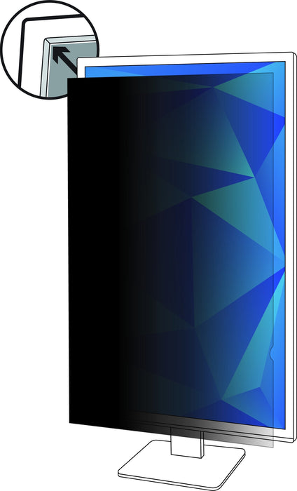 3m Filtro De Privacidad De Para Monitor De Escritorio Con Pantalla Panorámica De 21,5" Vertical