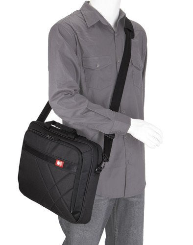 EAN 0085854223096 - Case Logic DLC-117 Black 43,9 cm (17.3") Bandolera Negro imagen 7