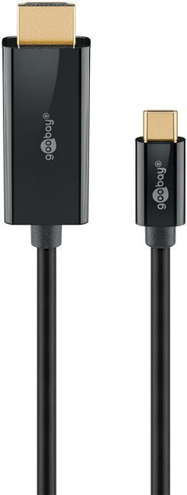 Goobay 75698, Adaptador Negro
