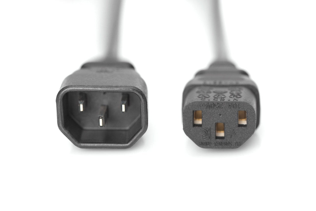 Cable De Alimentación Iec Macho - Hembra 1.8m