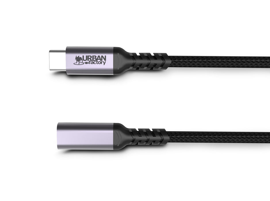 EAN 3760170858418 - Urban Factory TCE01UF cable USB USB 3.2 Gen 1 (3.1 Gen 1) 1 m USB C Blanco imagen 3