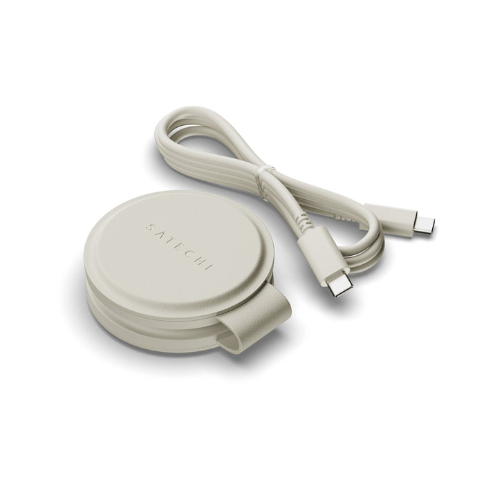 Satechi Onthego 2-In-1 Wireless Charger Sand