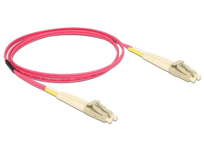 EAN 4043619846405 - DeLOCK 84640 Cable de fibra óptica e InfiniBand 1 m LC Violeta imagen 1