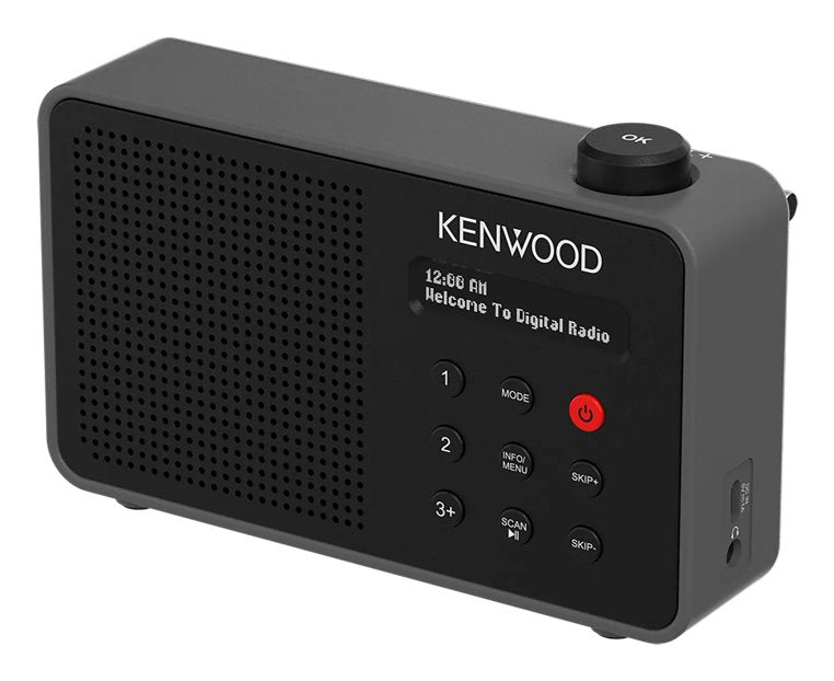Radio Kenwood Cr-M25dab-B Portátil Digital Negro